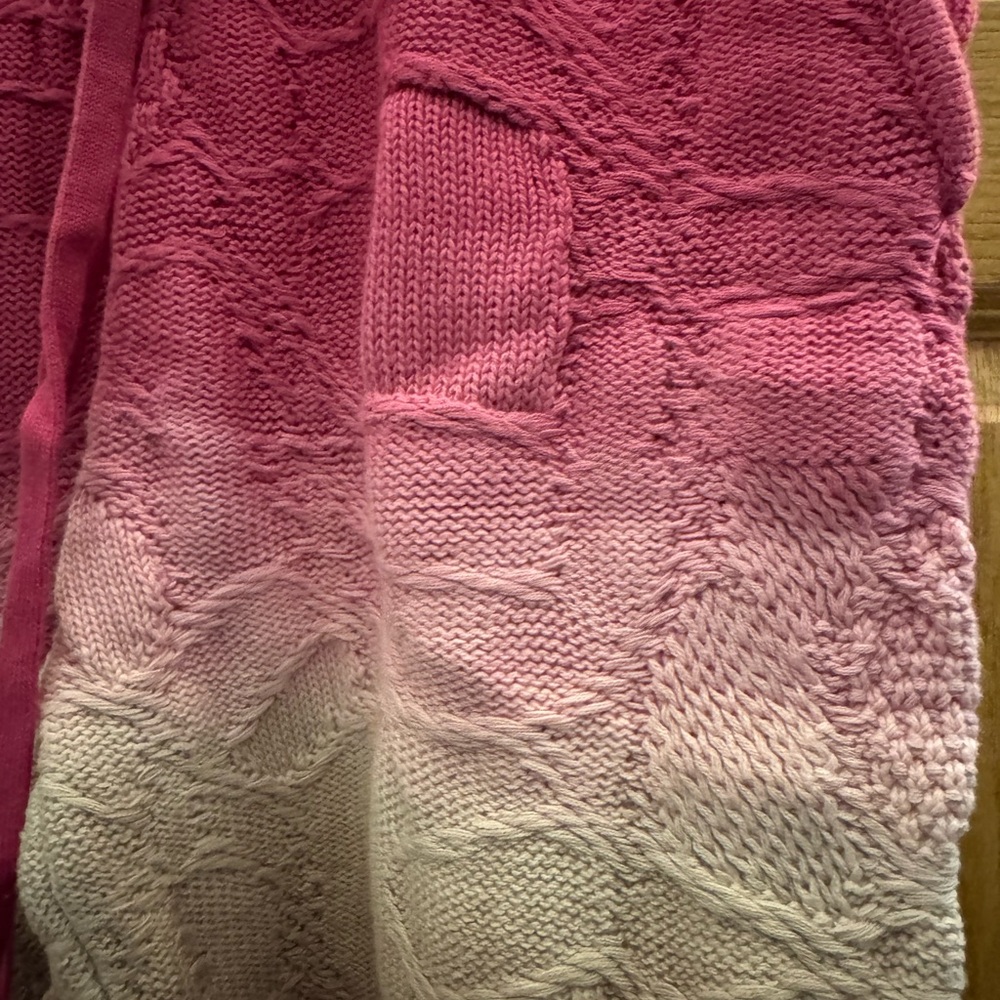 NWT Twenty Montreal Ombre Pink Knit Joggers - Picture 4 of 8